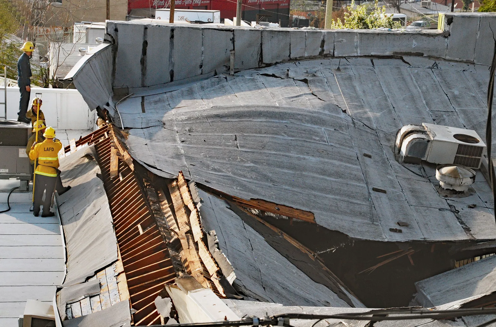 Commercial Fire Damage Roof Repair in Johns Creek, GA