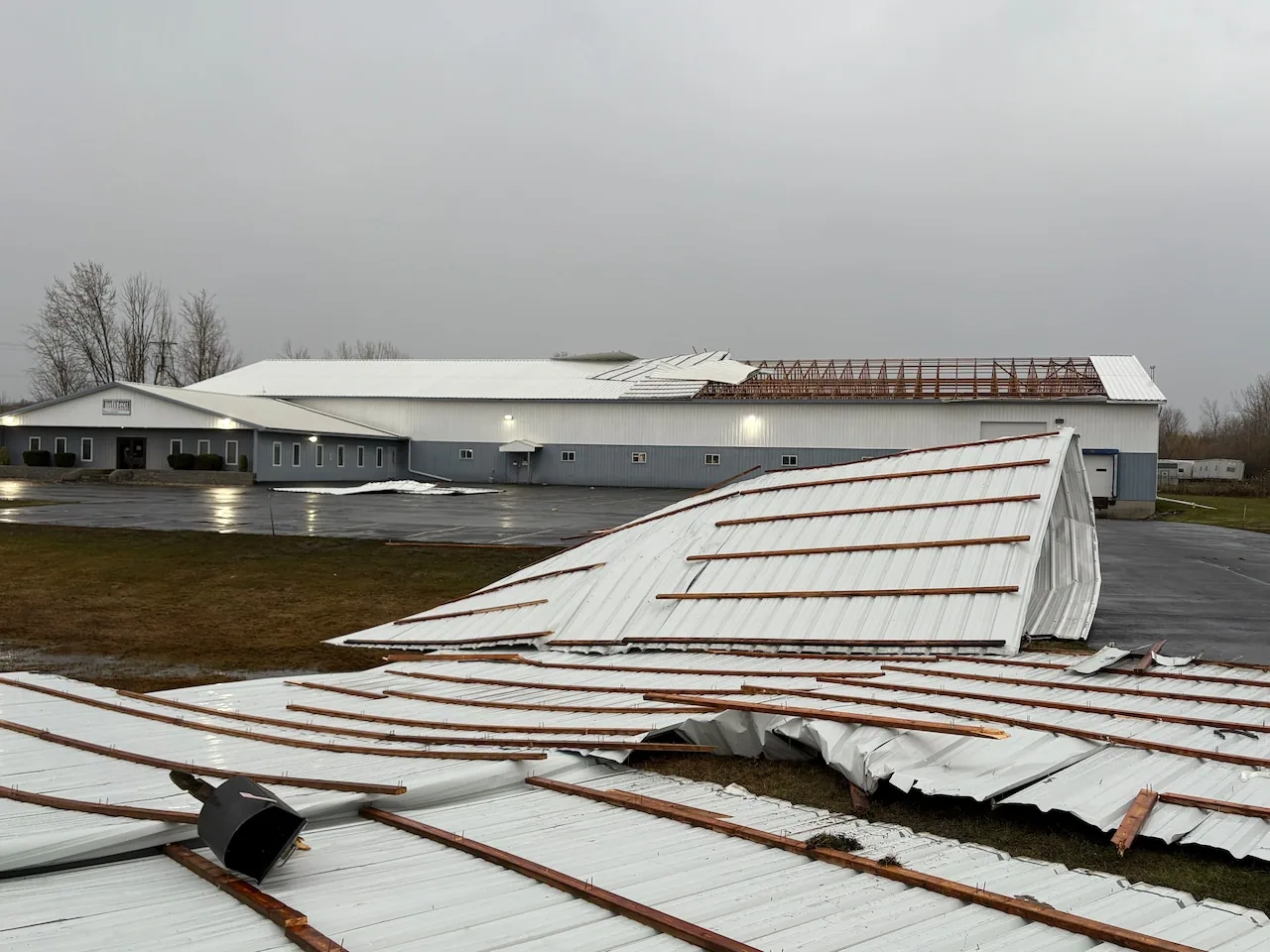 Commercial Wind Damage Roof Repair in Johns Creek, GA
