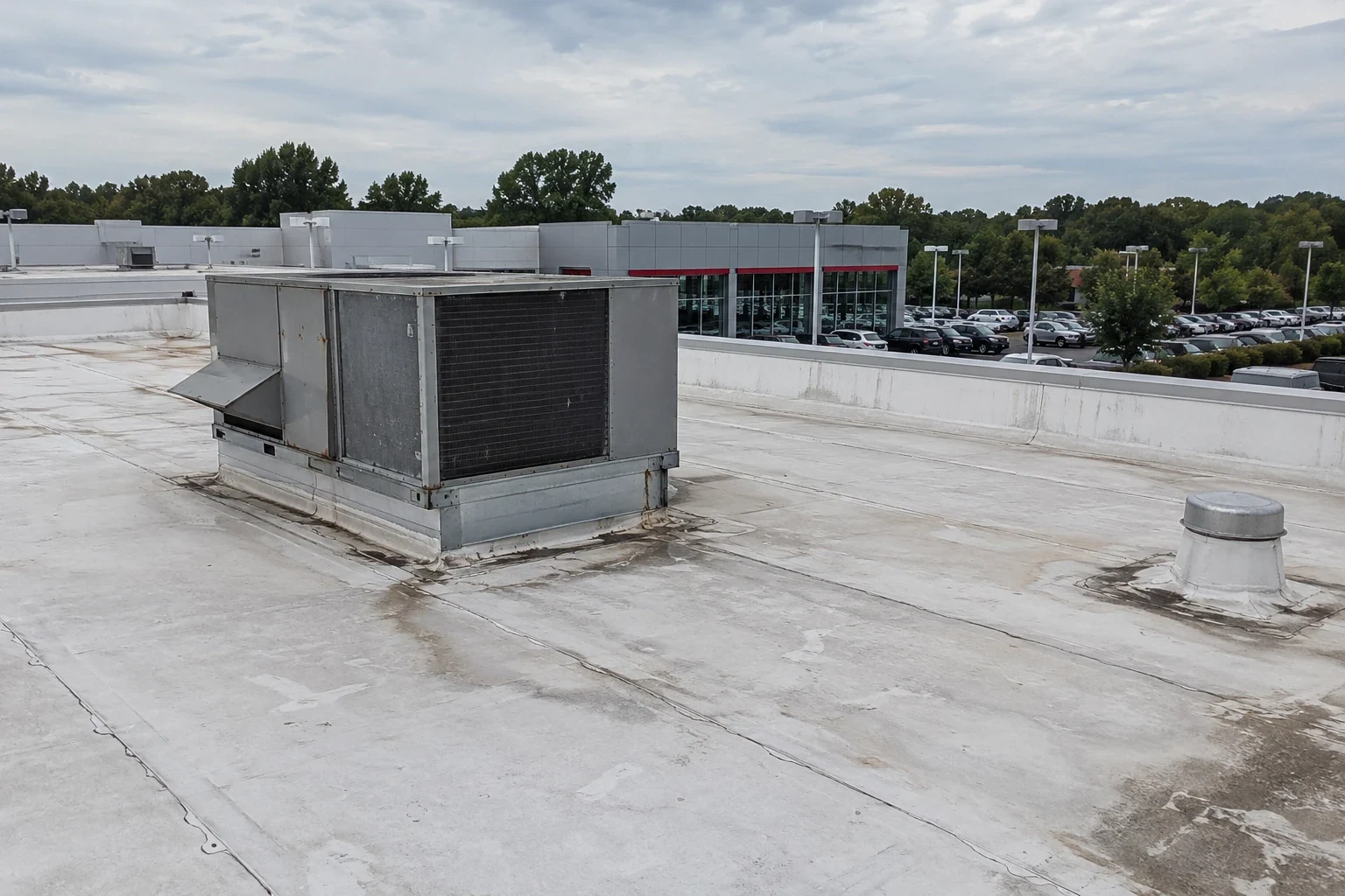 Auto Dealership Roofing in Johns Creek, GA