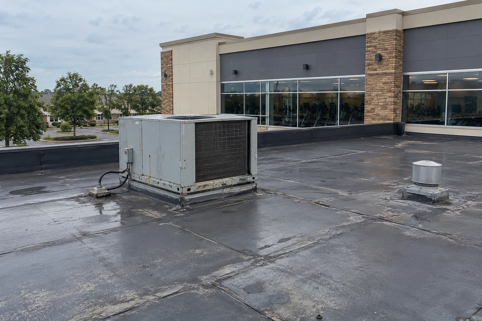 Fitness Center Roofing in Johns Creek, GA