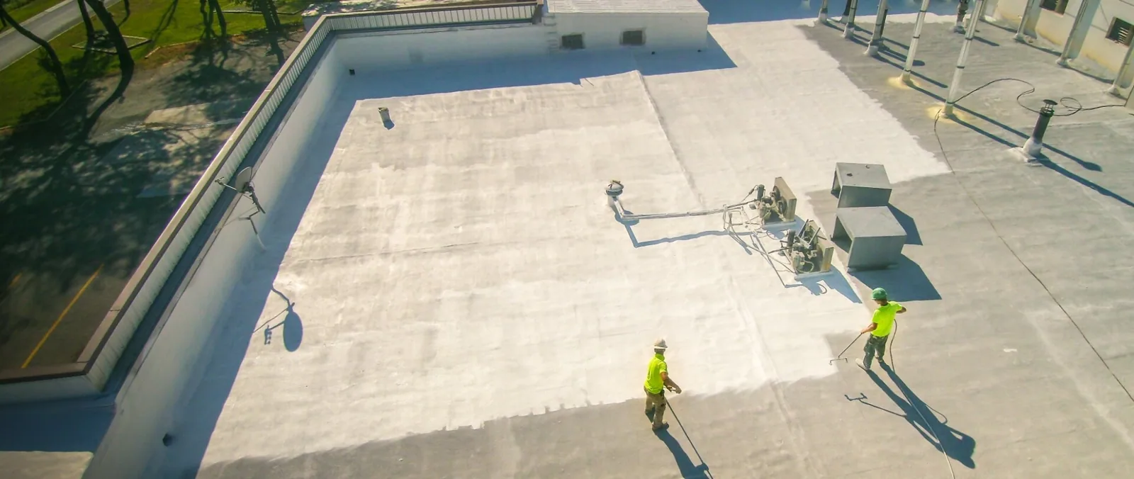 Commercial roof work near Johns Creek, GA