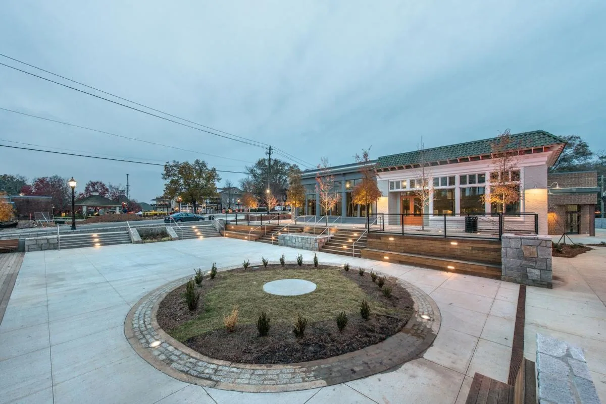 Commercial Roofing in Downtown Duluth and Parsons Alley, Duluth, GA