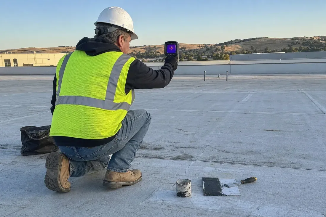 Commercial Roof Inspection in Johns Creek, GA
