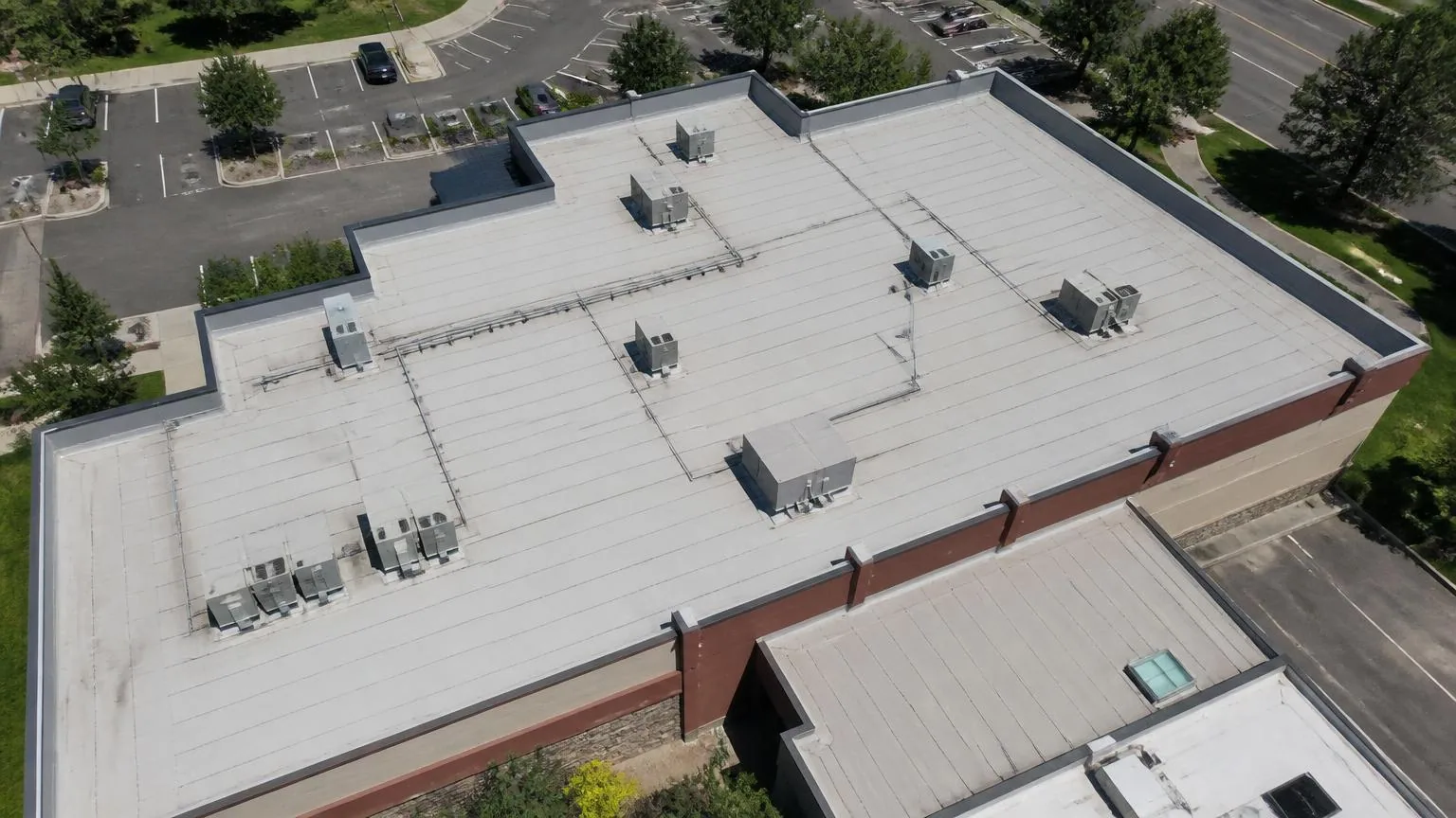 Drone Roof Inspection in Johns Creek, GA