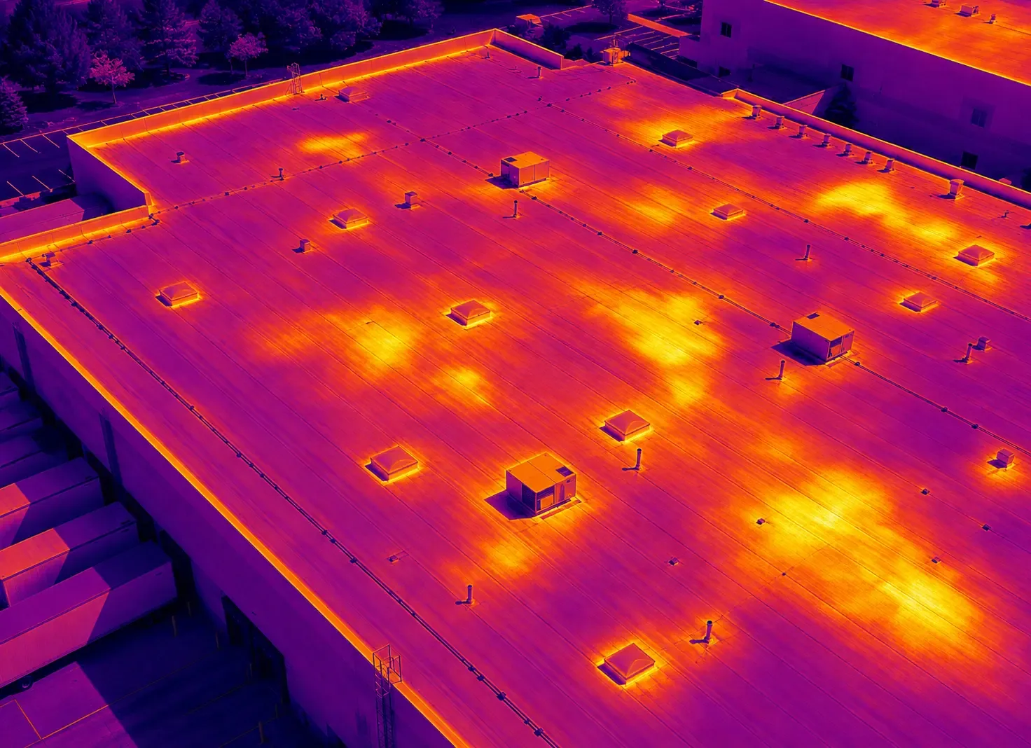 Infrared Roof Moisture Survey in Johns Creek, GA